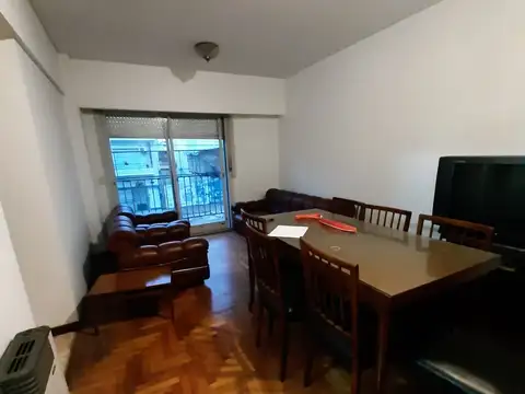 Dos ambientes amueblado