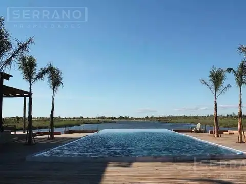 Venta del mejor Lote de 1007 mtrs,2 al  lago en  El Naudir  Escobar Barrio Nautico .