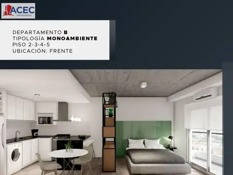 Departamento en Venta de Monoambiente
