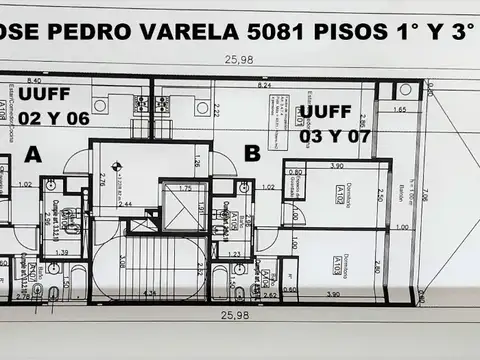 DPTO  3 AMB CONTRAFRENTE BCON TERRAZA CON COCHERA 3 AMB.SOLAMENTE