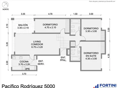 Departamento en Venta de 4 ambientes