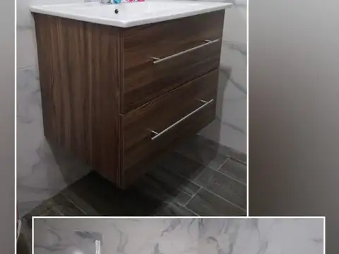 Casa 2 ambientes con 1 baño