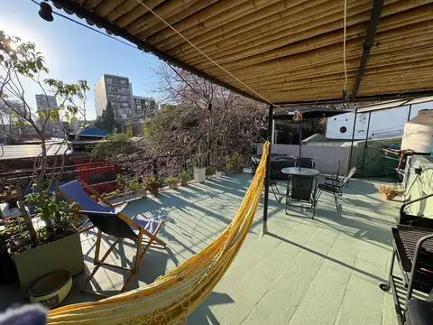 PH 2 ambientes con increíble PATIO TERRAZA CON HIDROMASAJE