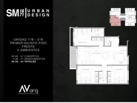 Departamento en Venta al Norte