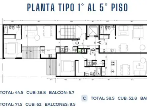 Departamento en Venta de 2 ambientes