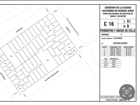 Terreno en Venta de 183,0 m2