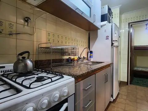 Departamento 2 ambientes con 2 baños