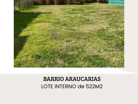 VENTA EN PUERTOS *LOTE INTERNO DE 522M2  FINANCIADO