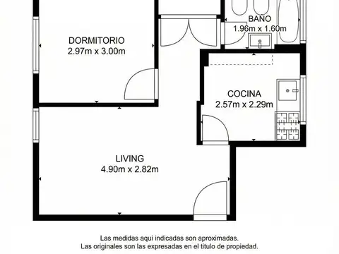 Departamento en Venta de 2 ambientes