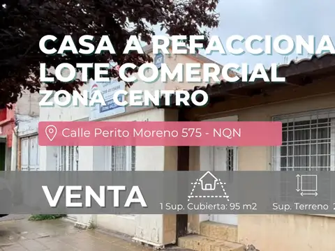 Venta terreno apto comercial - perito moreno