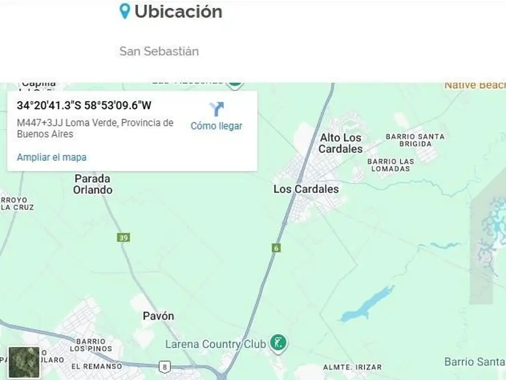 Oportunidad!! Precio Final de Contado, Terreno Lote Interno en Venta en San Sebastian - AREA 13,  Escobar - Foto 24