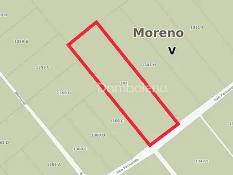 Terreno en Venta en Moreno, USD 230.000