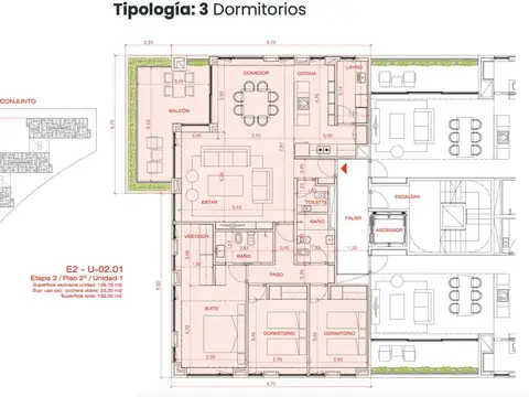 Departamento en Venta de 4 ambientes
