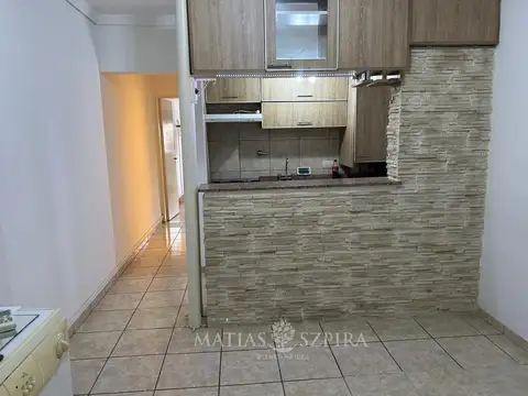 Departamento 2 ambientes con 1 baño