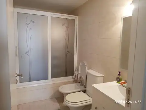 Departamento 3 ambientes con 2 baños