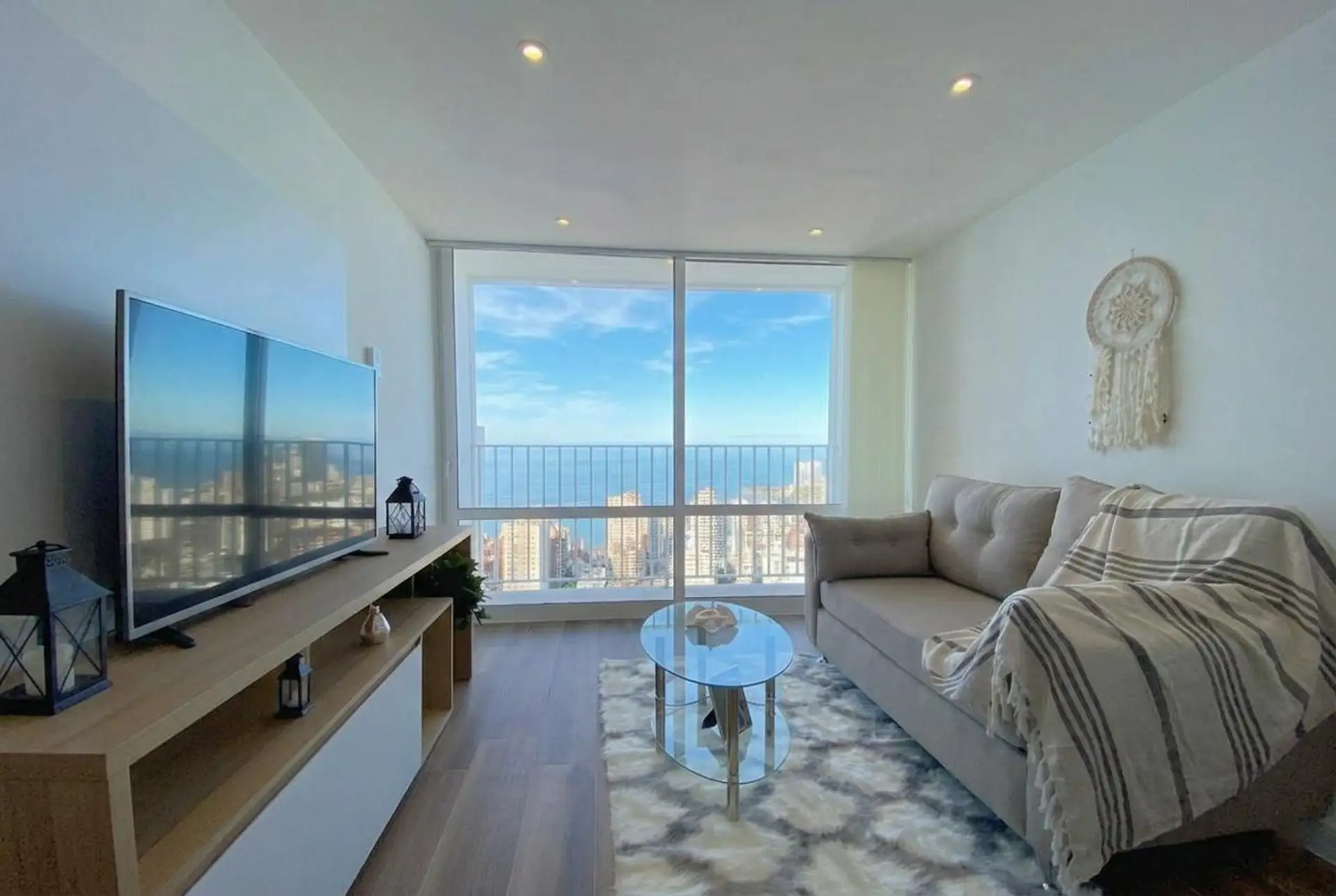 Depto 2 amb, 37m² con balcón y vista al mar — Torreon