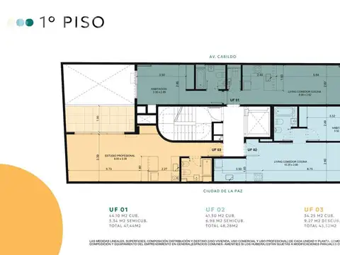 Venta departamento 2 ambientes con balcón en Belgrano