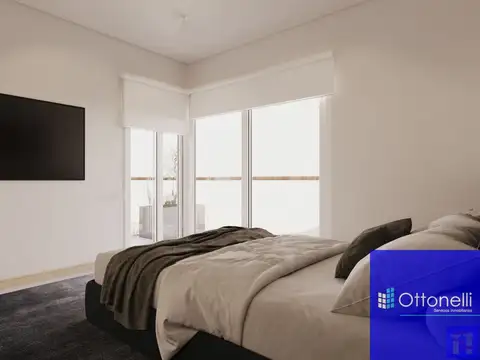 Departamento 2 ambientes con 1 baño