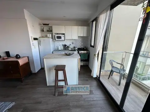 Departamento 2 ambientes con 1 baño