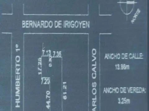 Terreno en Venta en San Telmo, USD 499.000