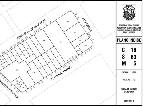 Terreno en Venta de 104,0 m2