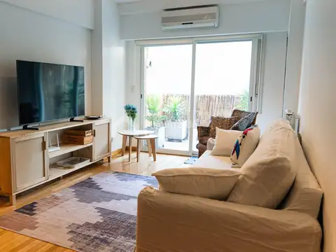 ALQUILER DEPARTAMENTO 3 AMBIENTES EN PALERMO NUEVO, AMUEBLADO DE LUJO, COCHERA Y FULL AMENITIES!