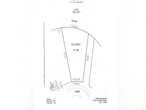 Terreno en Venta en Villa Paranacito, USD 20.000