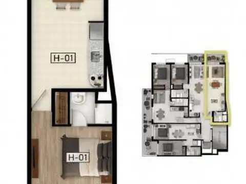 Departamento en Venta Apto profesional