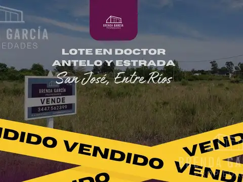 Terreno En Venta - Villa San Jose