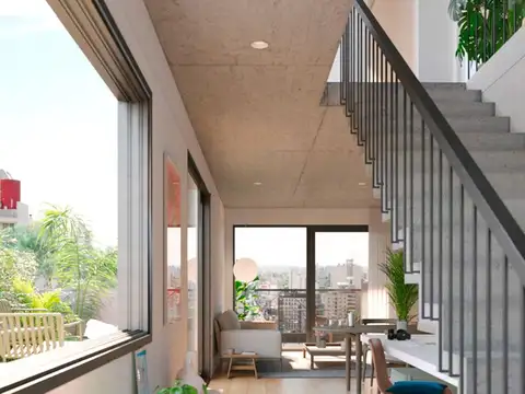 Departamento 2 ambientes con 1 baño