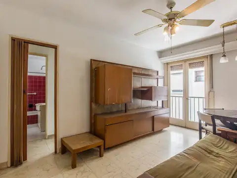 Departamento 2 ambientes con 1 baño