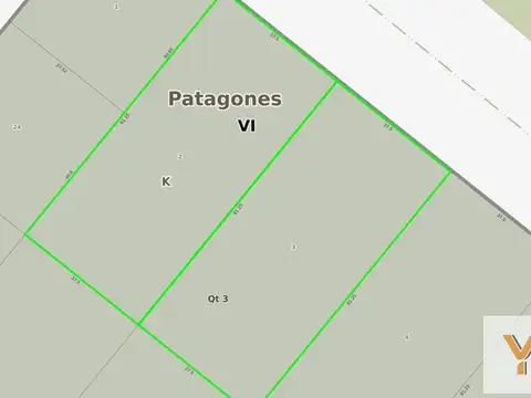 Terreno en Venta 75  mts Frente