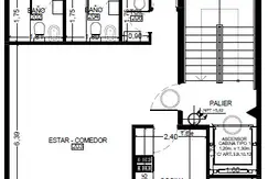 Av. Del Carril 2990 de 3 Dormitorios