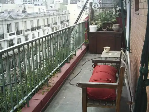 HERMOSO DEPARTAMENTO AMOBLADO 3 ambientes balcon terraza