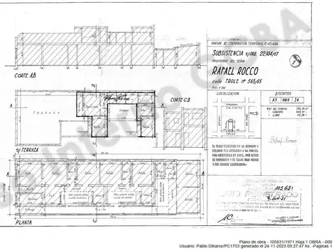 EXCELENTE UBICACION  TERRENO DE 8,66 X 33,60 ZONA E 3 -  291 M2 APTO PARA CONSTRUIR PB y 8 PISOS