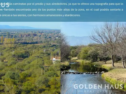 Terreno en Venta 10  mts Frente