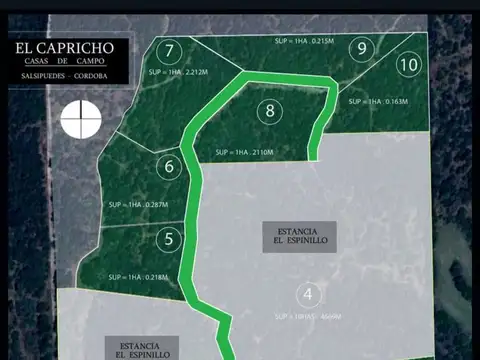 Terreno en Venta en Salsipuedes, USD 85.000