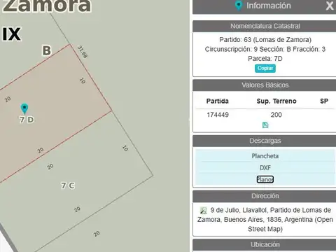 Machado de Asis s/nro PORTAL LOMAS