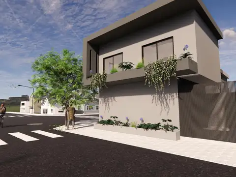 Depto Tipo Casa 3 ambientes con 1 baño