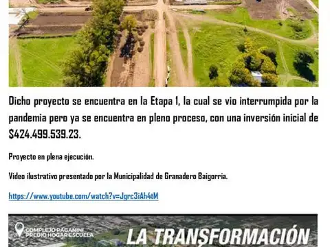 Av. San Martin (Ruta 11) y Av. SIlvestre Begnis.