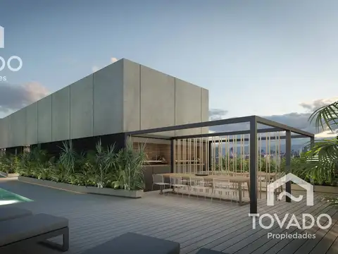 3 Ambientes con balcon terraza en Edificio de Categoría en Palermo! En Construcción!
