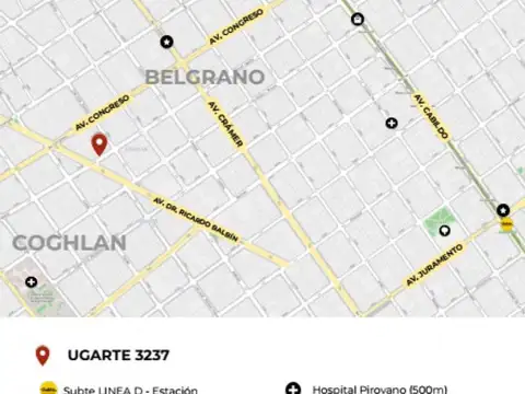 Depto de 1 Amb de 42m2 divisible con Amenities