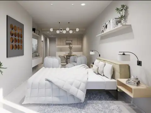 Departamento Monoambiente con 1 baño