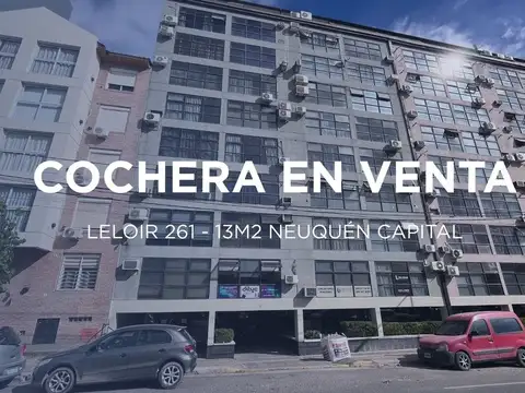 Cochera en Venta en Neuquén, Confluencia