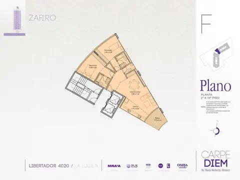 Carpe Diem, 4° E, Av. del Libertador 4020