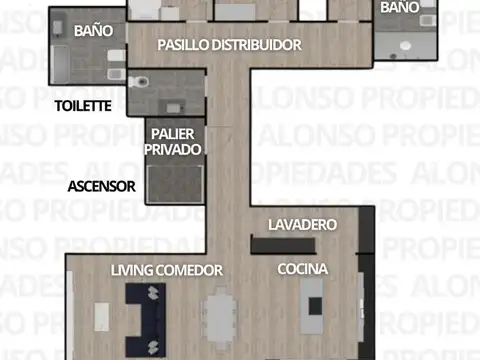 2 De Mayo 2822 , Piso 5