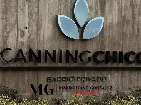 Lote venta - Canning Chico