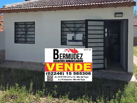 Venta Chalet 3 Ambientes Al Frente Calle 92 Entre 7 Y 8 Mar Del Tuyu