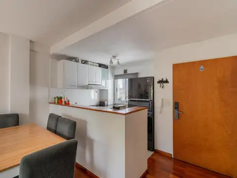 Departamento 2 ambientes con 2 baños