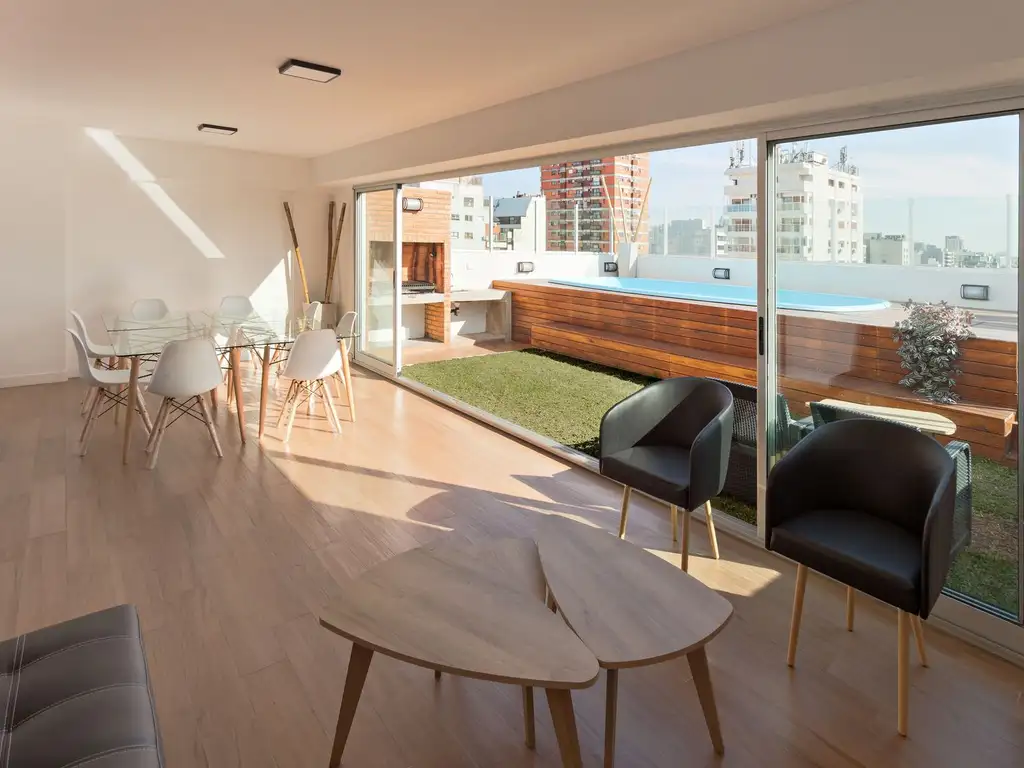 Edificio Jardín Teo de  1 y 2 Dormitorios